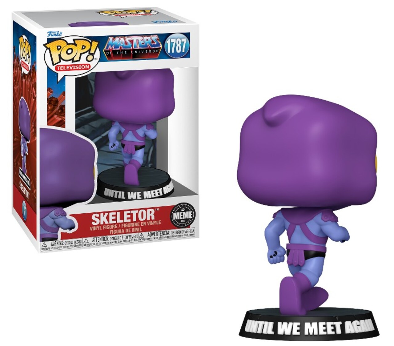 Skeletor Running Away Masters of the Universe Funko Pop! Meme